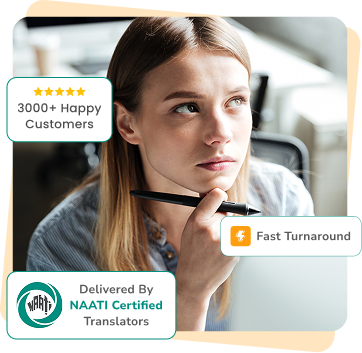 NAATI certified translator answering frequently asked questions