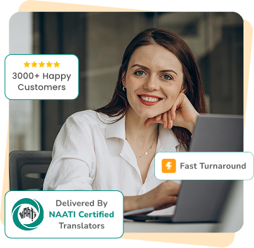 NAATI certified translation process illustration