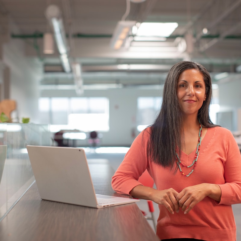 Professional translator working on certified documents